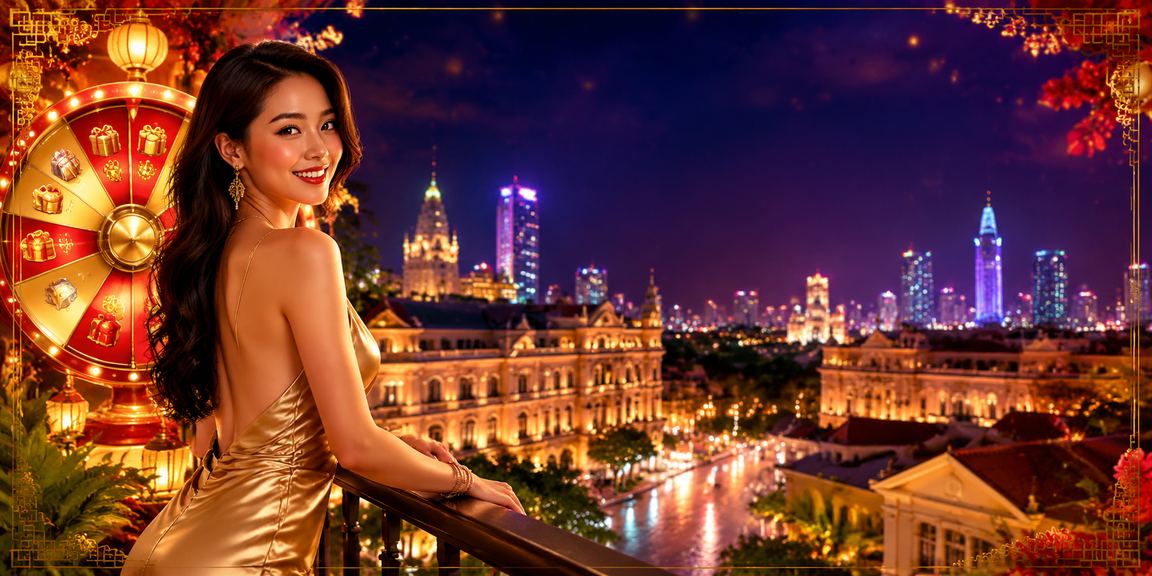 Màn hình điện thoại đang hiển thị jackpot với thiết kế neon bắt mắt tại Hồ Chí Minh