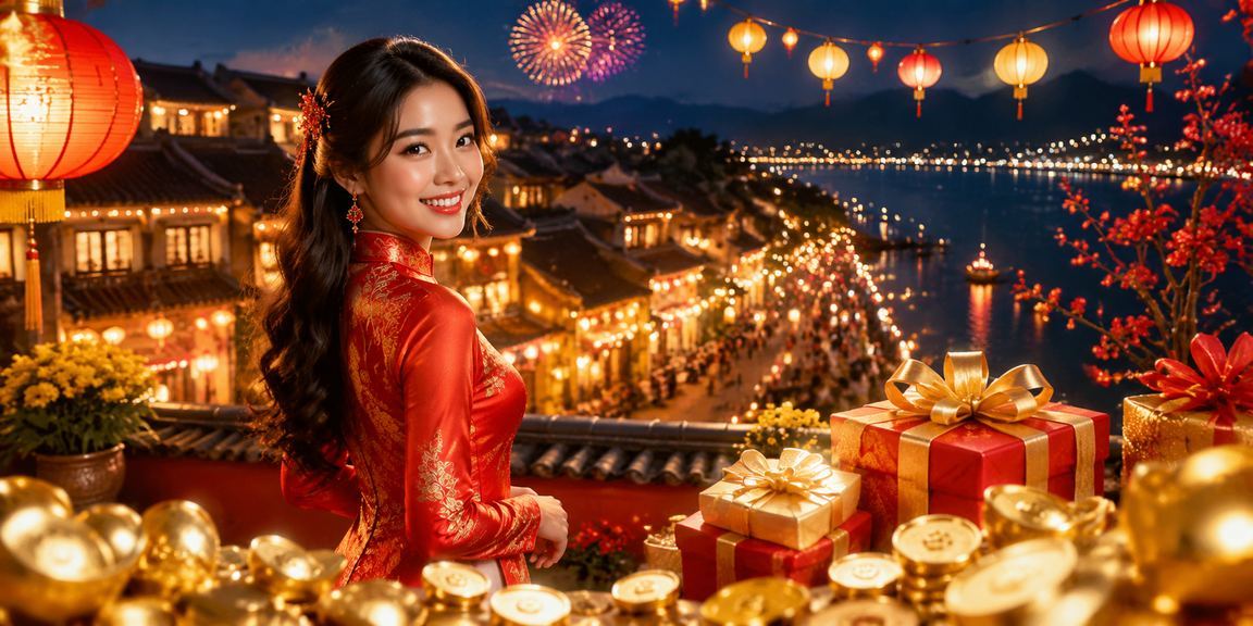 Khung cảnh đèn lồng Hội An lung linh cùng phần thưởng hoàn tiền đặc biệt